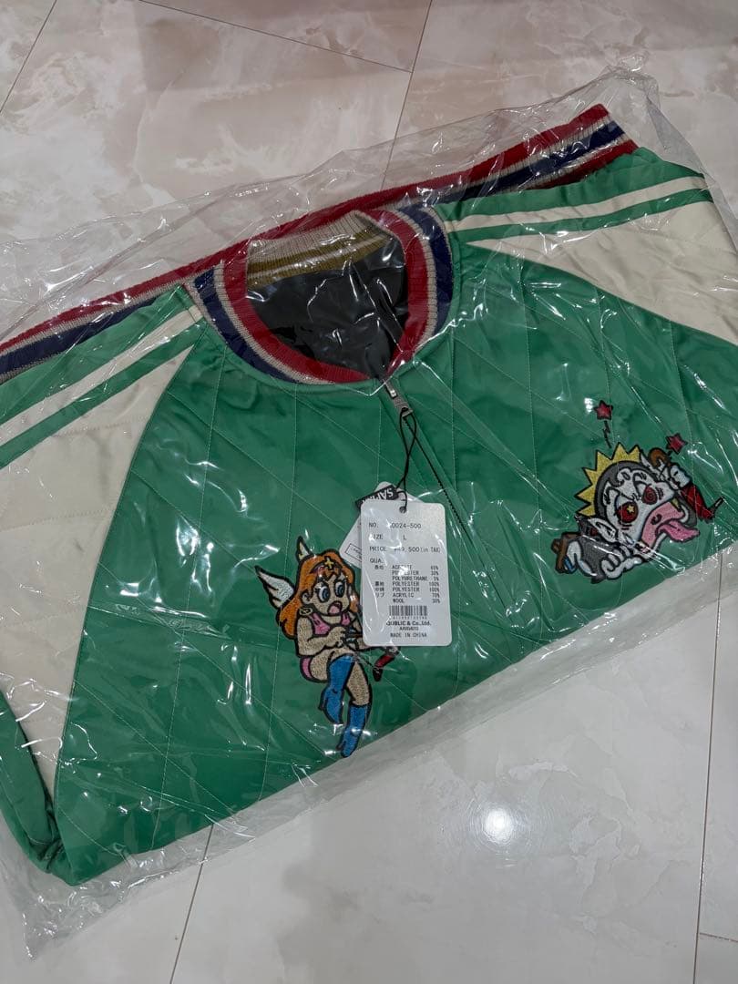 SAPEur サプール スカジャン Ｌサイズ　クッションカバーセット