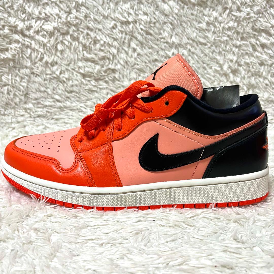 ✨新品未使用品✨NIKE AIR JORDAN 1 LOW 28㎝ オレンジ