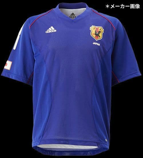 新品 2002年日韓ワールドカップ サッカー日本代表ユニフォーム ジャパンブルー