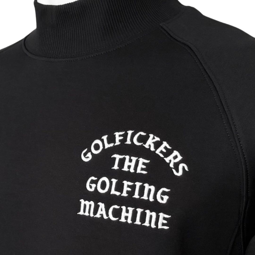 【新品 ステッカー付】ゴルフィッカーズ モックネック スウェット ブラック L
