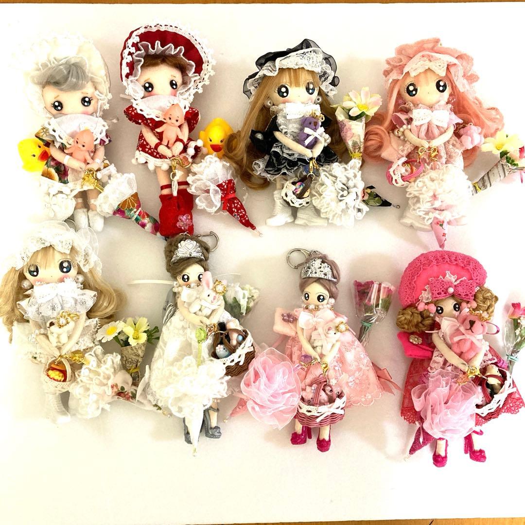常凛カントリードール ドールチャーム バッグチャーム 8体セット