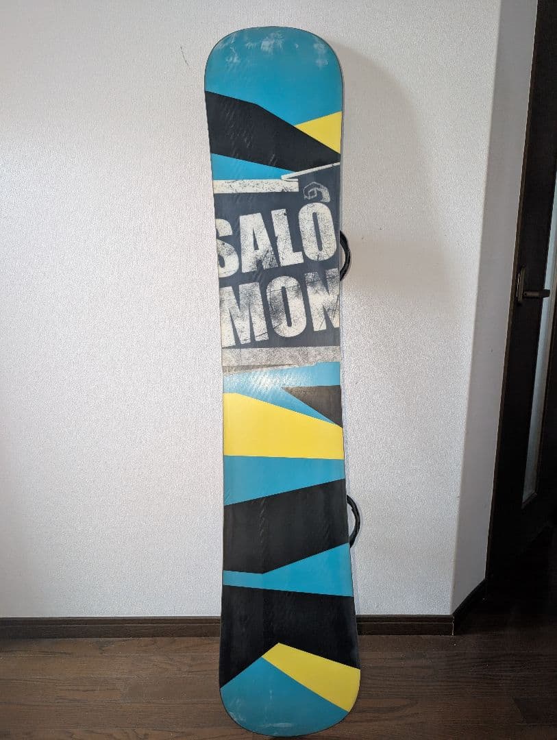 G*E様 SALOMON スノーボード板 ビンディングとカバー付き