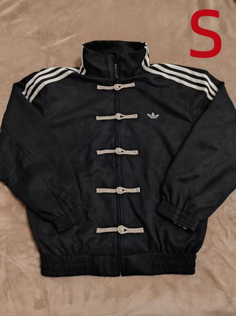 Adidas アディダス 中国限定 蛇年チャイナトラックジャケット ブラック S
