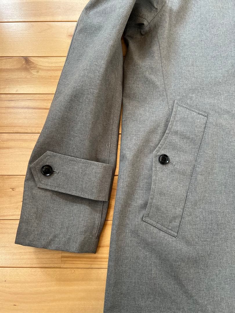 nanamica WOOL GORE-TEX ステンカラーコート グレー