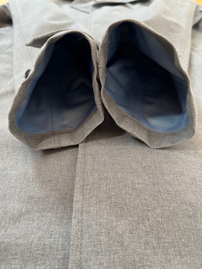nanamica WOOL GORE-TEX ステンカラーコート グレー