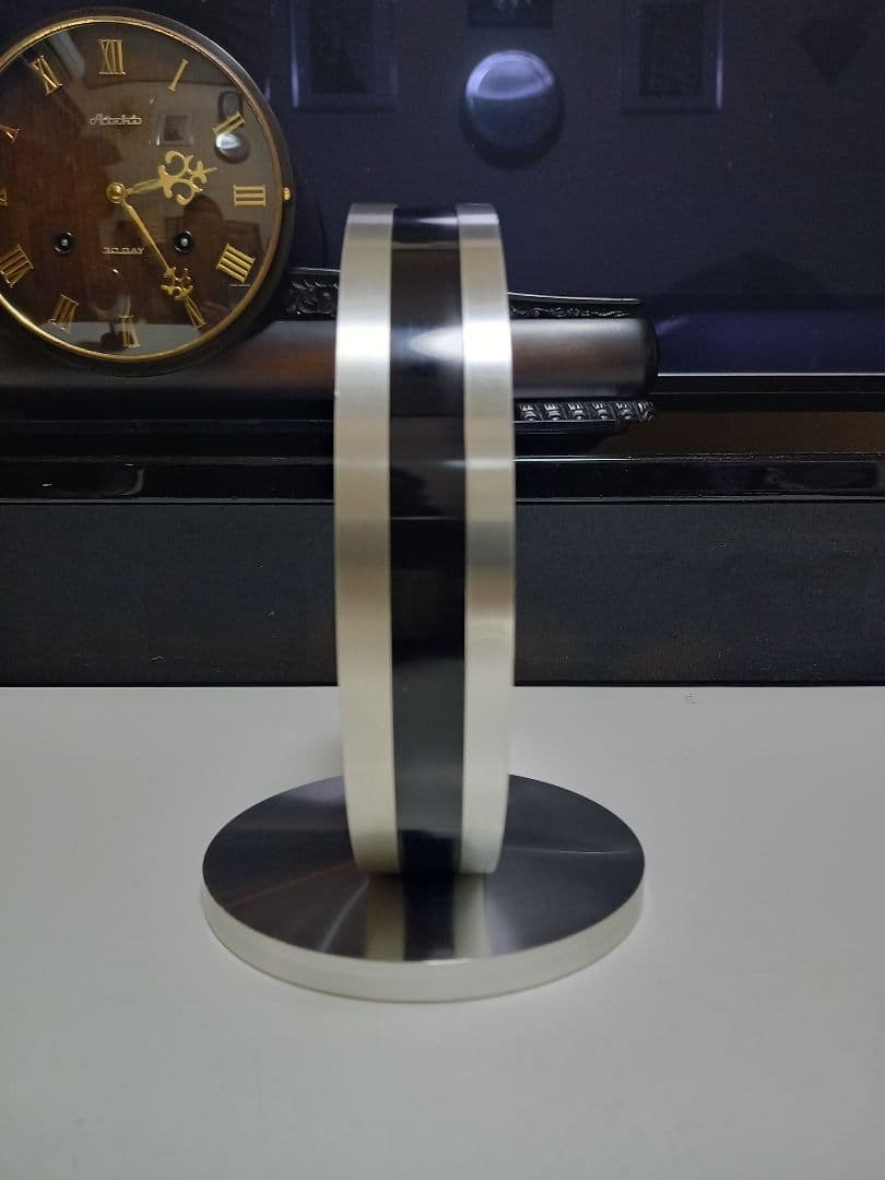 レア　1980's　セイコー　スペースエイジ　ソリッド　アルミニウム　クロック