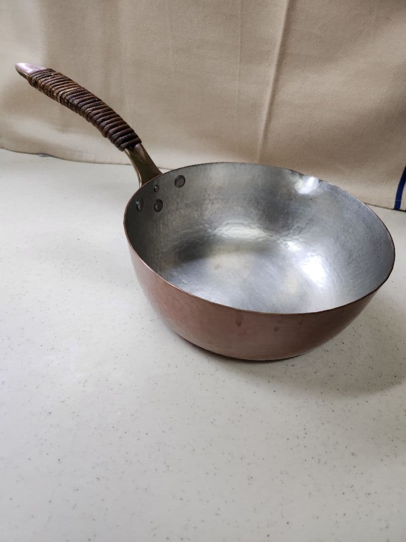 ■gen■富貴堂／片手鍋19cm（生地色・片口）