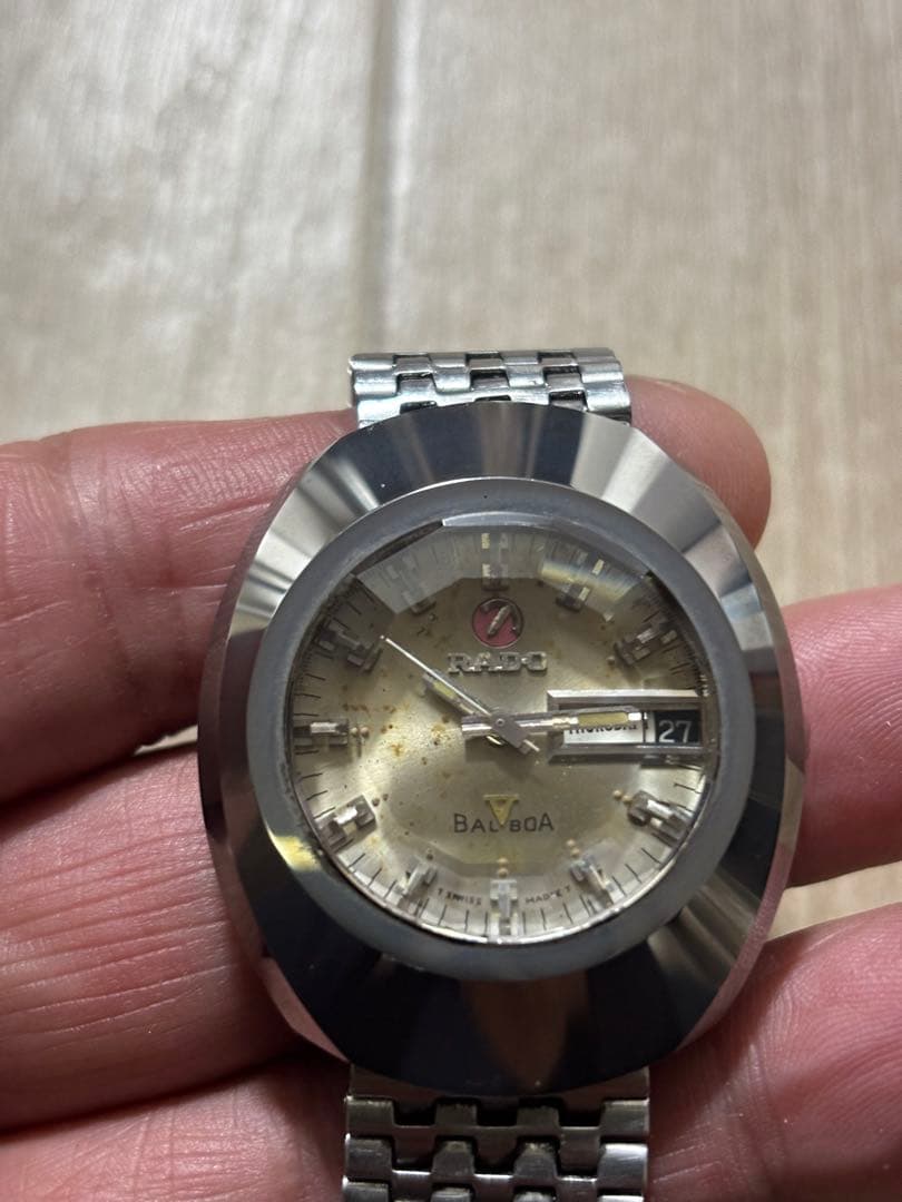 ラドー RADO・デイデイト シルバーダイアル オートマチック