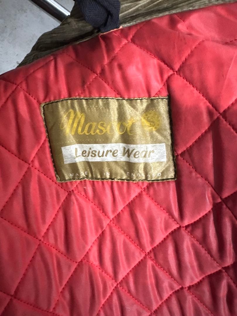 70s Mascot マスコット オイルジャケット ベルスタッフ barbour