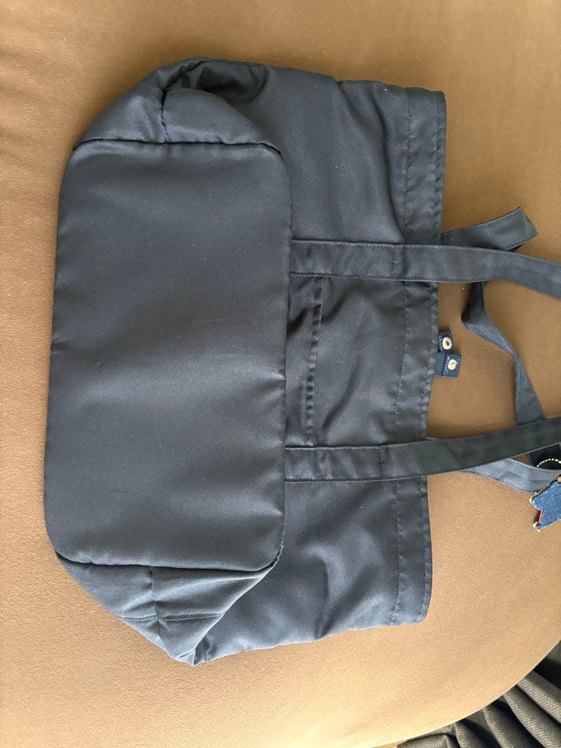 あ*お様 familiar ネイビー マザーズバッグ 赤チェック