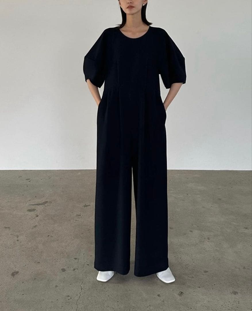 サロペット・オーバーオール・オールインワン CLANE LANTERN SLEEVE ALL IN ONE