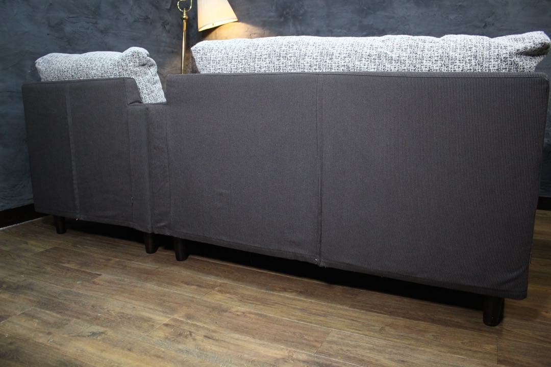 首都圏送無料〜KEYUCA フェザー　オーダーカウチ ソファ プレミアム布ケユカ