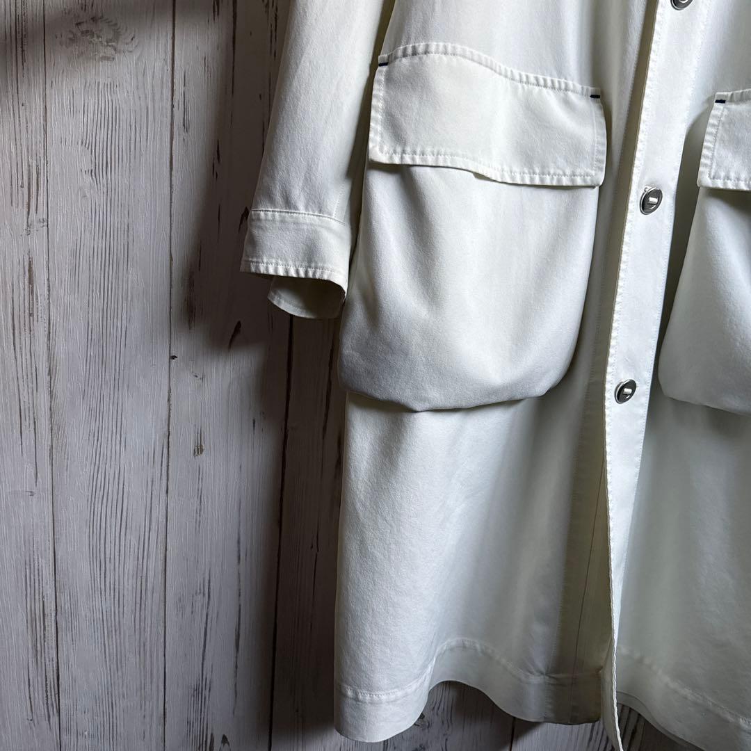 OAMC アイボリー ステンカラーコート　JIL SANDER