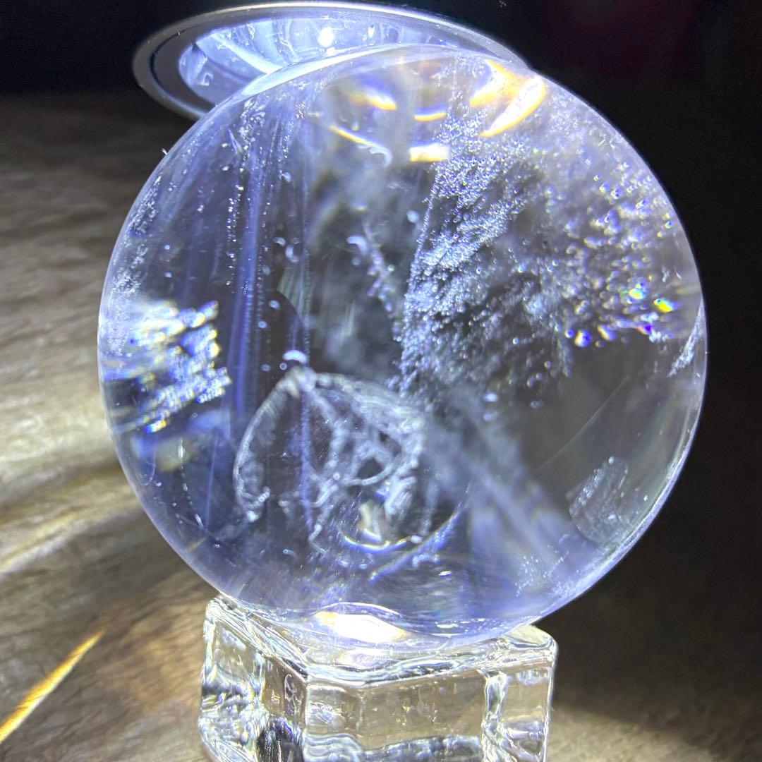神秘的な輝き✨ブルーエンジェルラダー スフィア　50.1mm