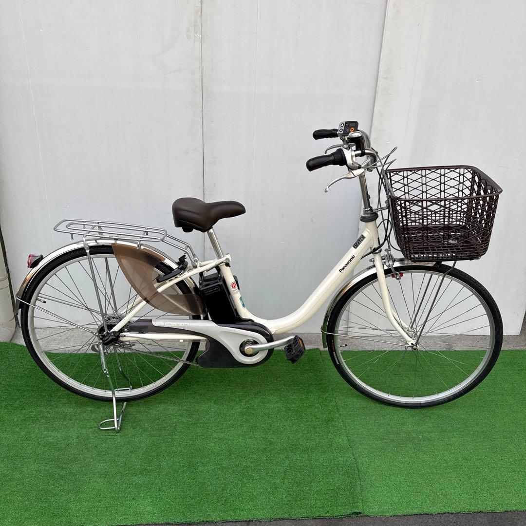 Panasonicパナソニック電動アシスト自転車26インチ 16Ah ホワイト