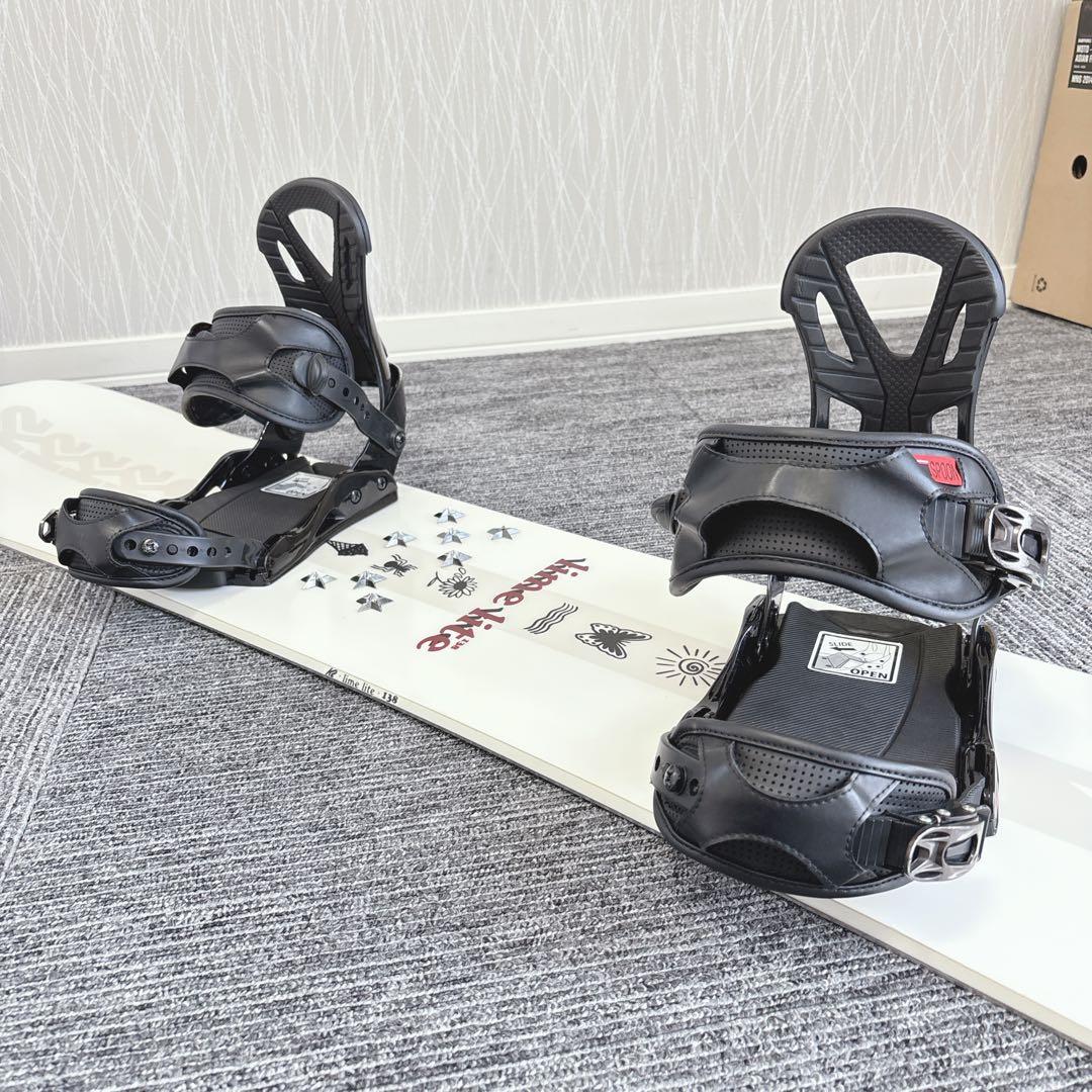 63美品❗️超豪華❗️K2×SPOON レディース スノーボードセット★138cm