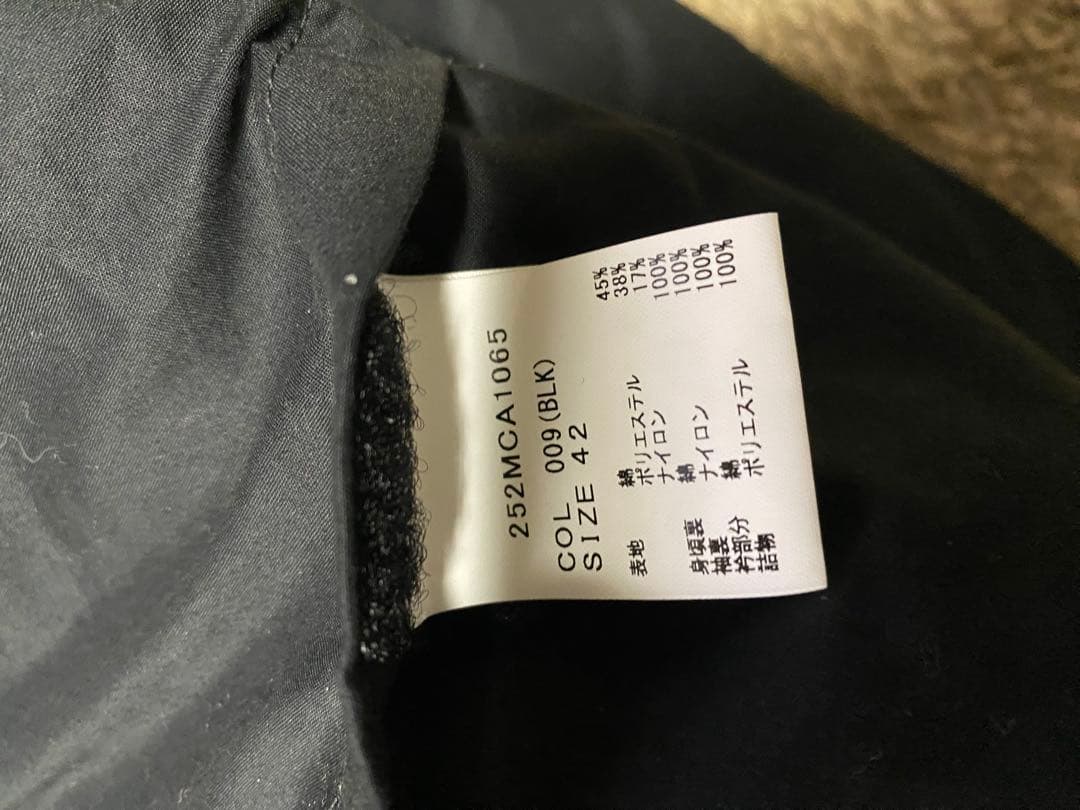 Barbour PADDED TRANSPORT JACKET中綿 ブラック42