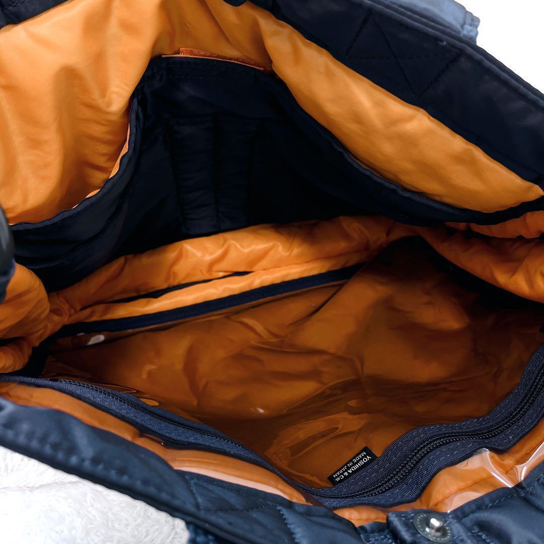 PORTER ポーター TANKER タンカー ヘルメットバッグLアイアンブルー