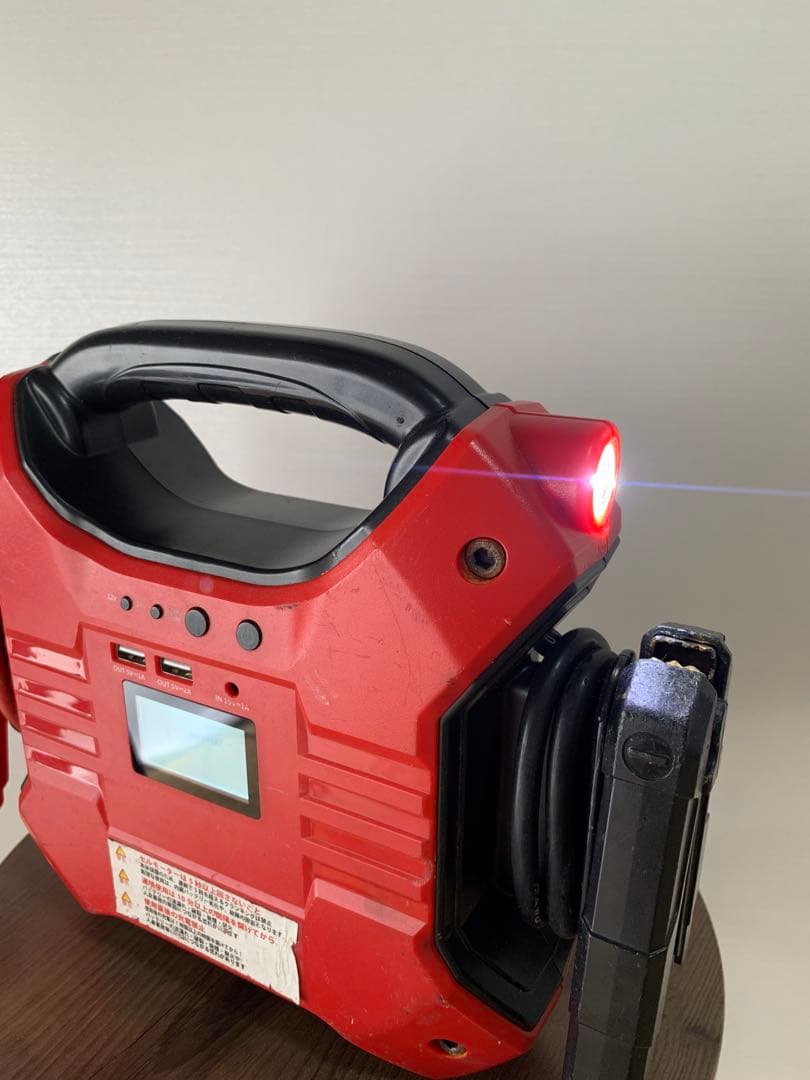 12/24V リチウムイオンインテリジェントジャンプスターター 32000mAh