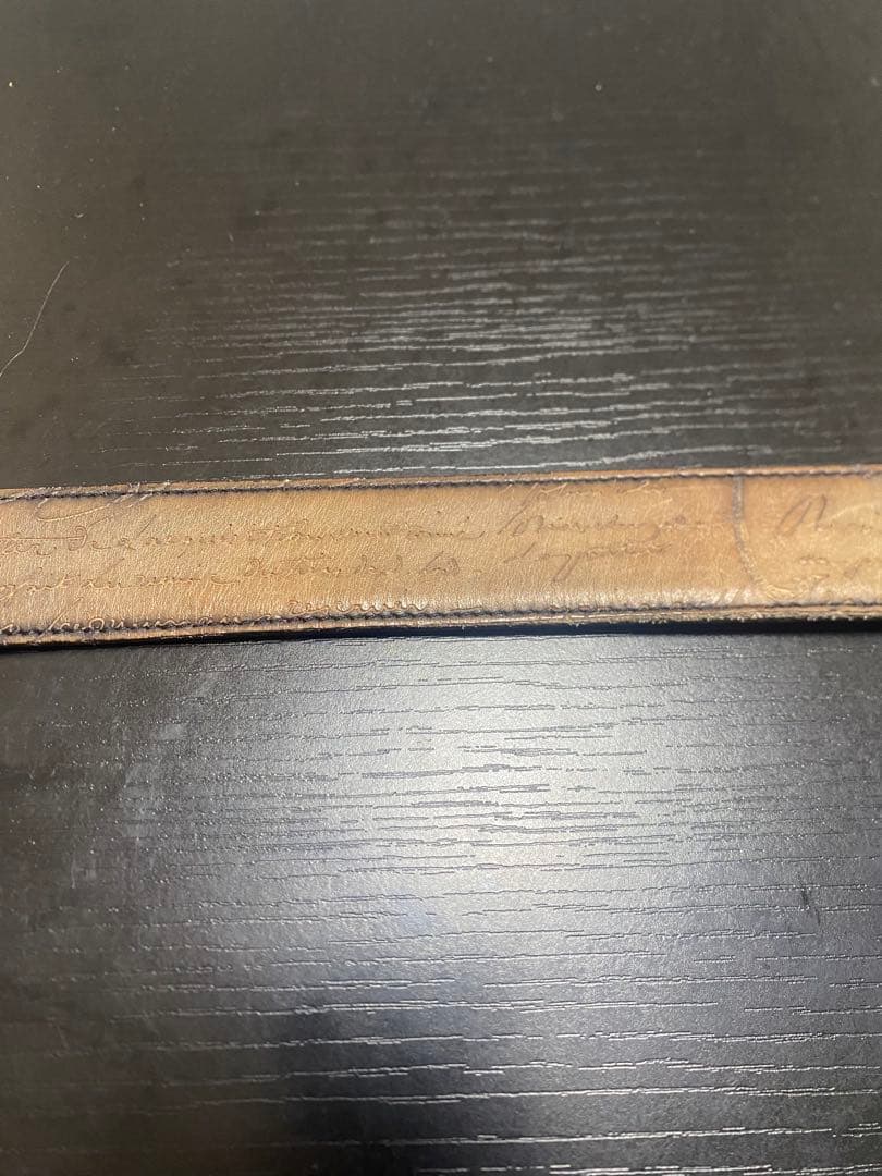【今週限定値下げ】BERLUTI レザーベルト　ベルルッティ