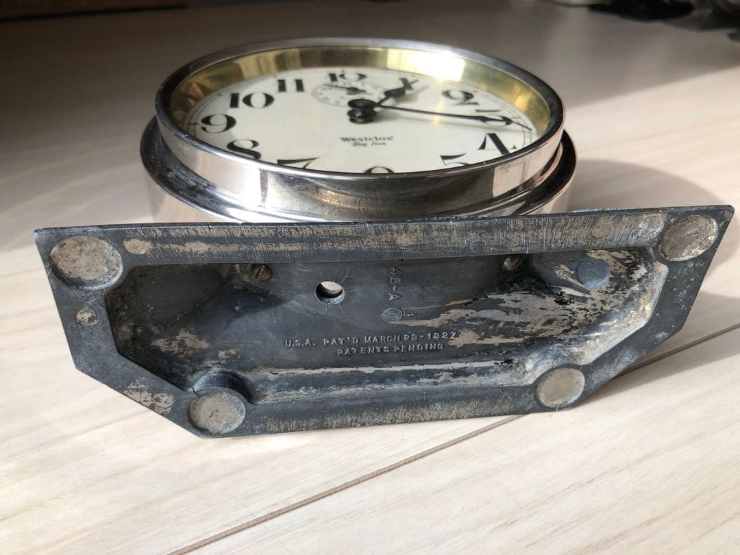 Westclox Big Ben Style 2 白　1927年~目覚まし時計