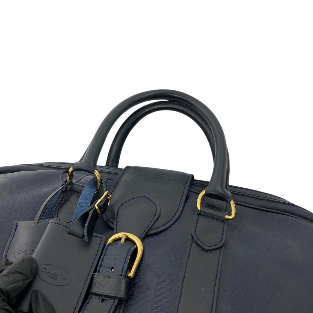 バッグ Vintage Dior Trotter Leather travel bag