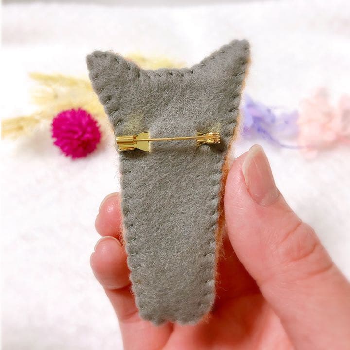 お客様確認用！羊毛フェルト☆ハンドメイド♪チワワブローチ