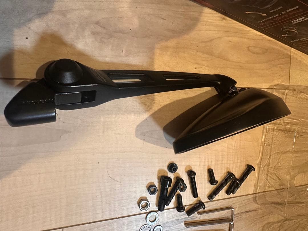 タナックス　ナポレオンカウリングミラー　AEX6 ロングタイプ