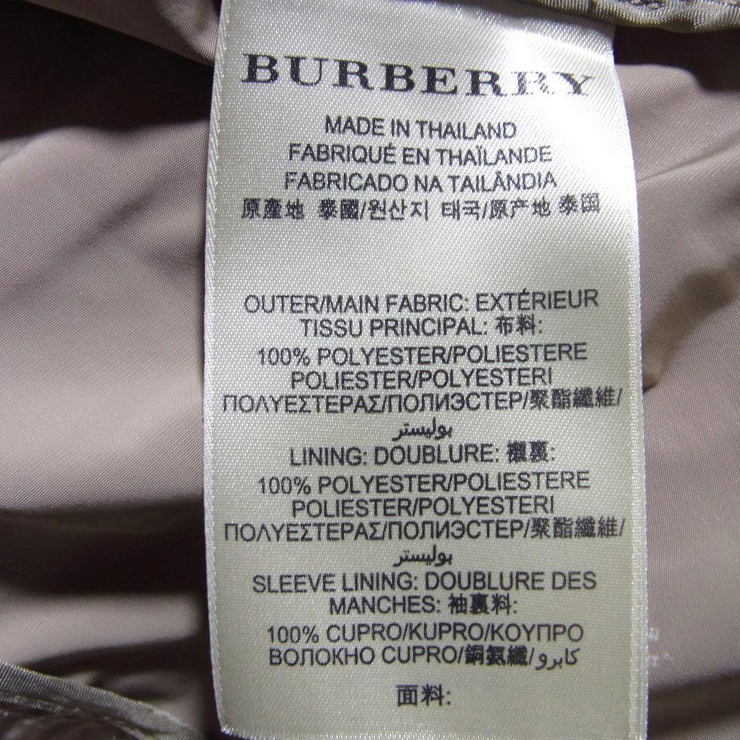 BURBERRY BRIT バーバリー ブリット フード トレンチコート 38