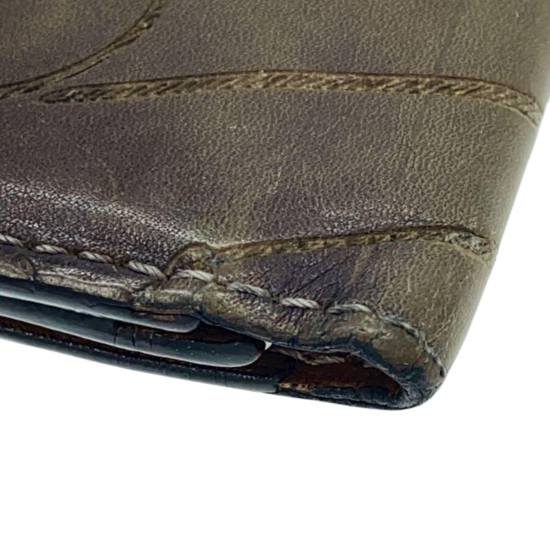 r  BERLUTI カリグラフィ 札入れ 長財布 財布 レザー