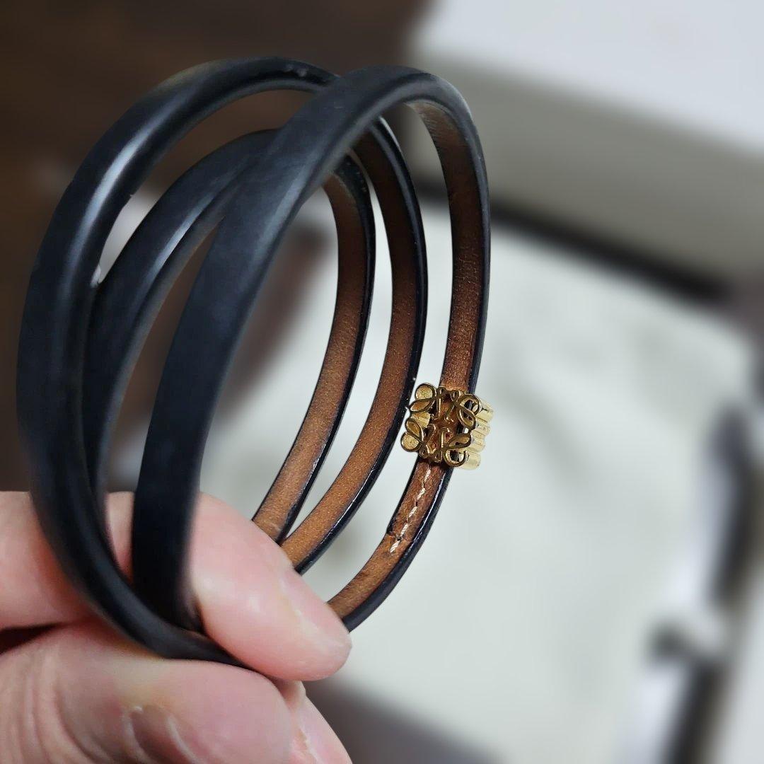LOEWE ブラック　ブレスレット