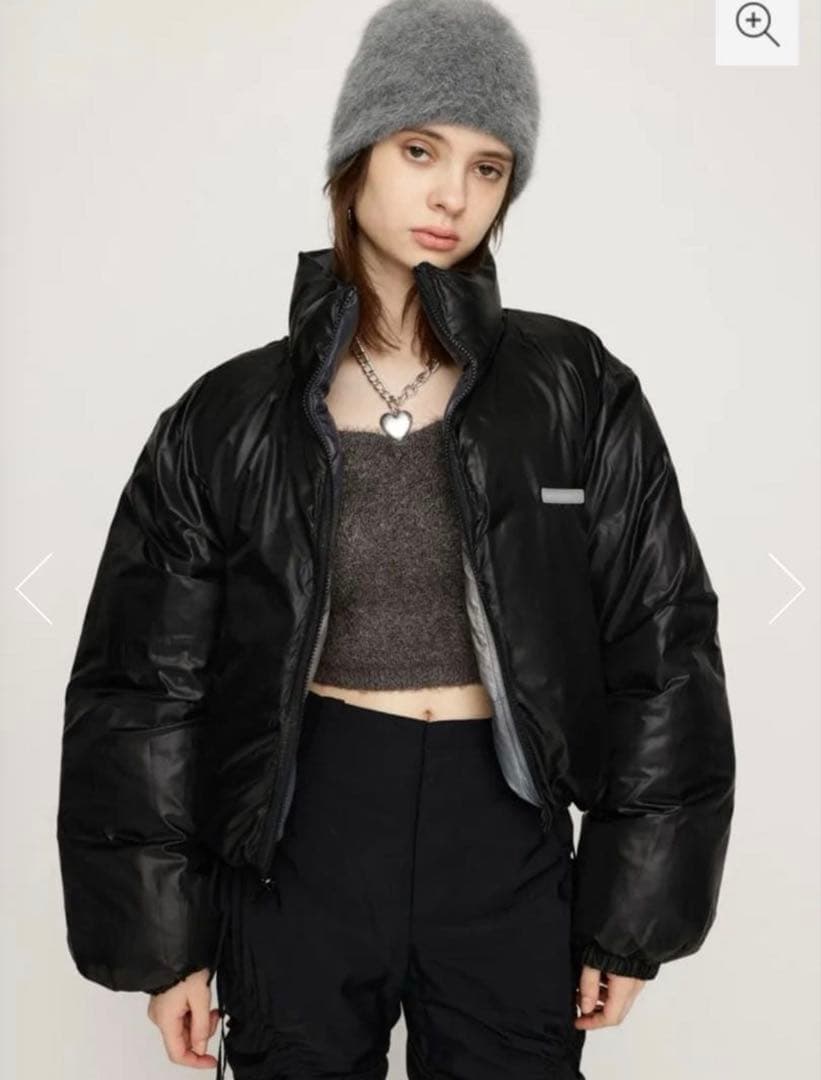 ジャケット・アウター SLY GRADATION REVERSIBLE PUFFER JK