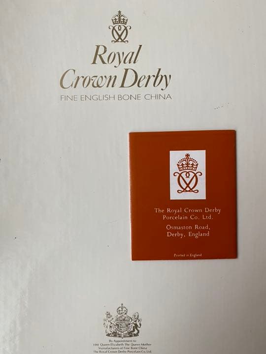  CROWN DERBY 1128 箱付き