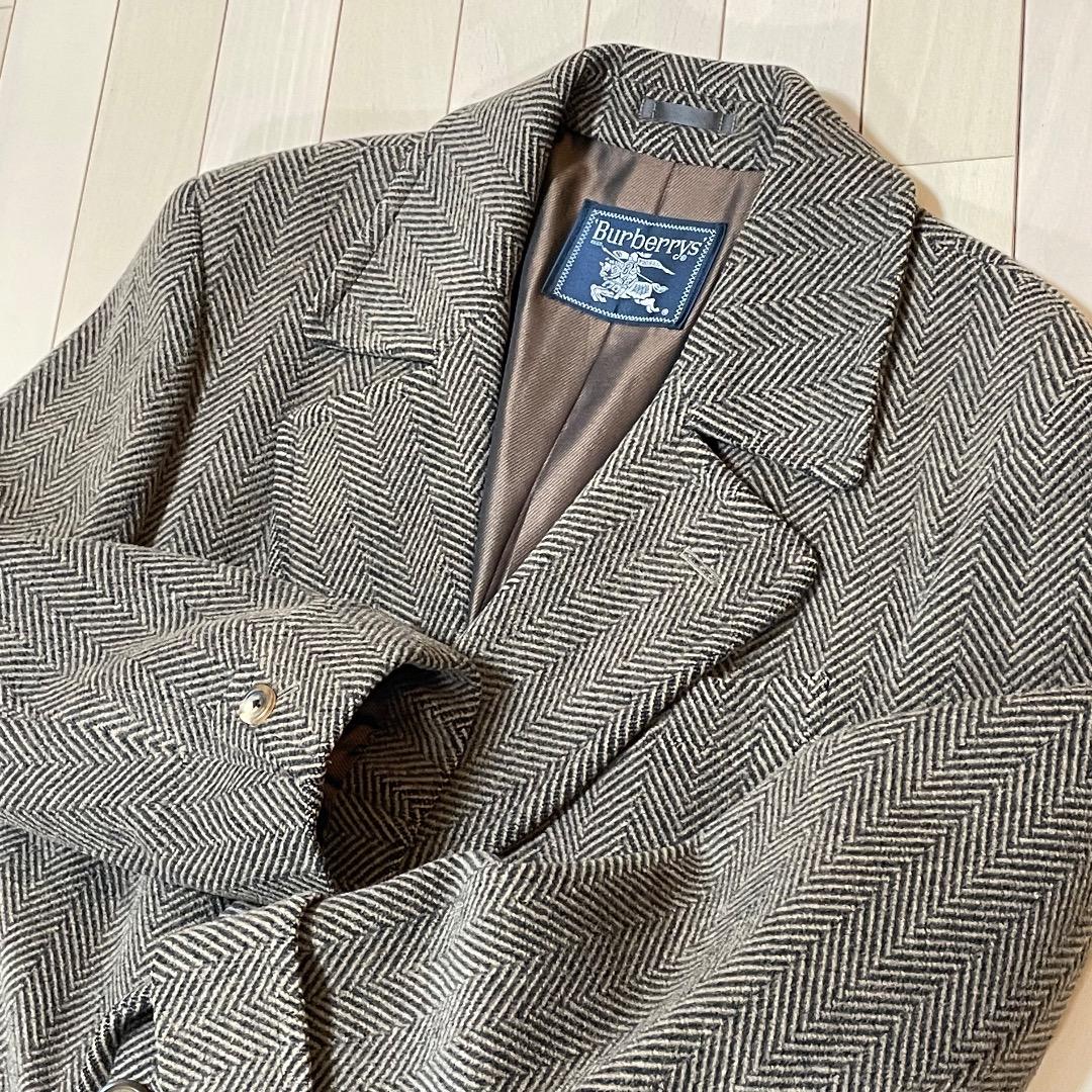 バーバリー　ダブルチェスターウールコート　美品