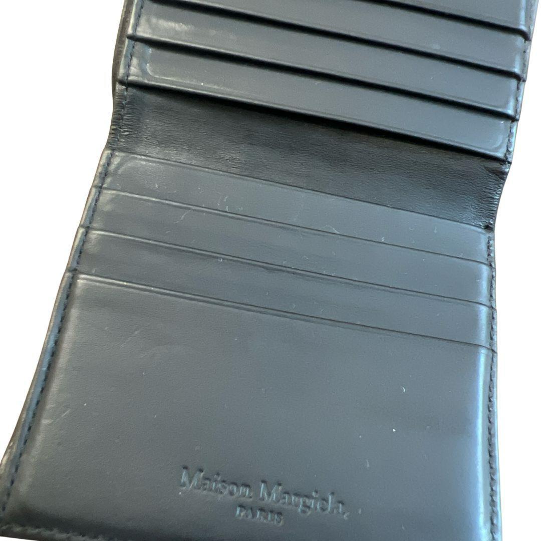 値下二つ折り財布ファスナー付きメゾンマルジェラMaison Margiela
