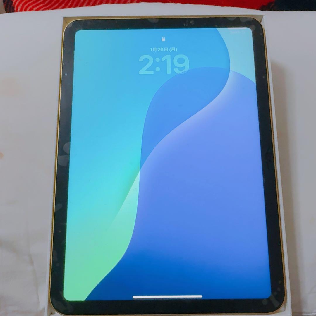 正規品Apple iPad Wi-Fiモデル(第10世代) イエロー256GB