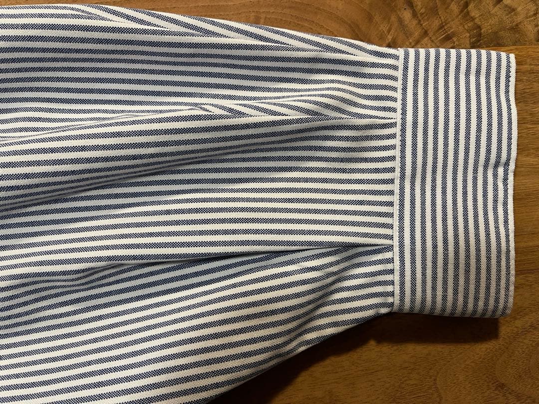 【タグ付】FreshService DRY OXFORD BLUE STRIPE