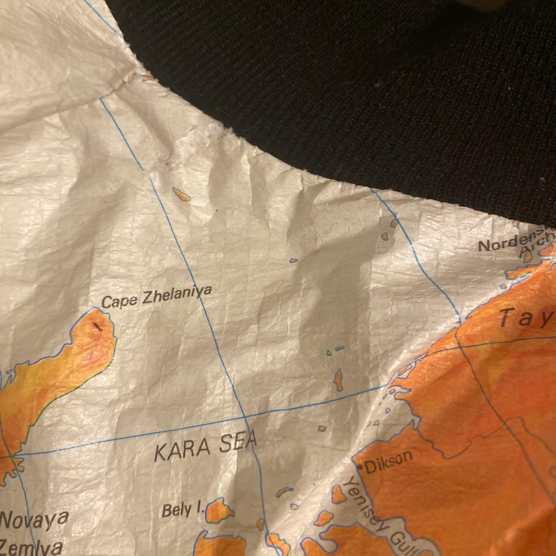 WEARIN' THE WORLD ペーパージャケット　世界地図　ワールドマップ