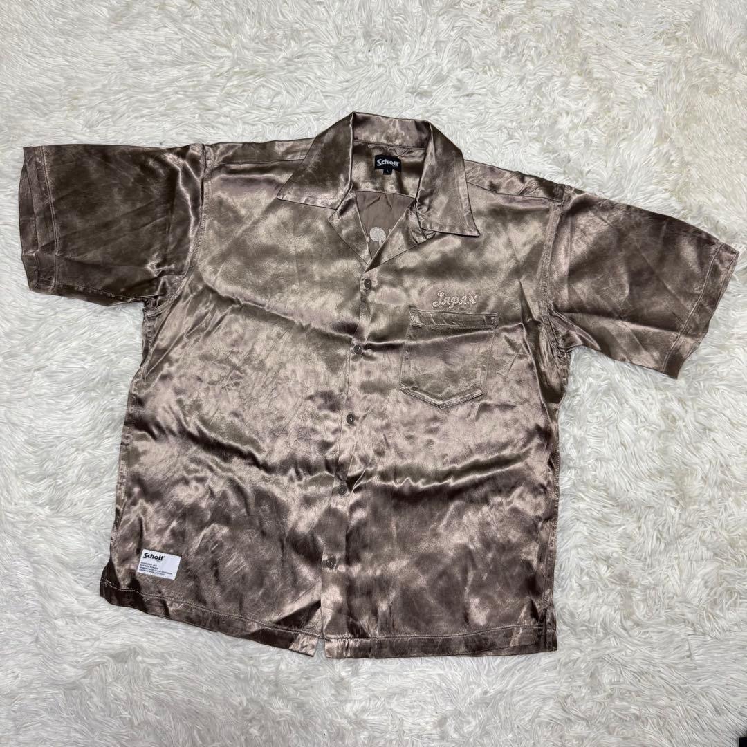☆【極美品】SCHOTT 別注 RAYON SUKA ASING L/S☆