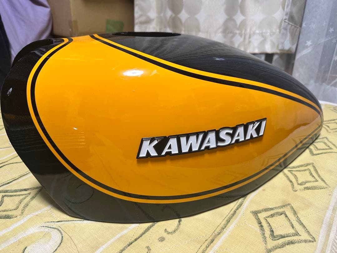 ゼファー400 外装4点セット 火の玉カラー Z2仕様 イエローポール