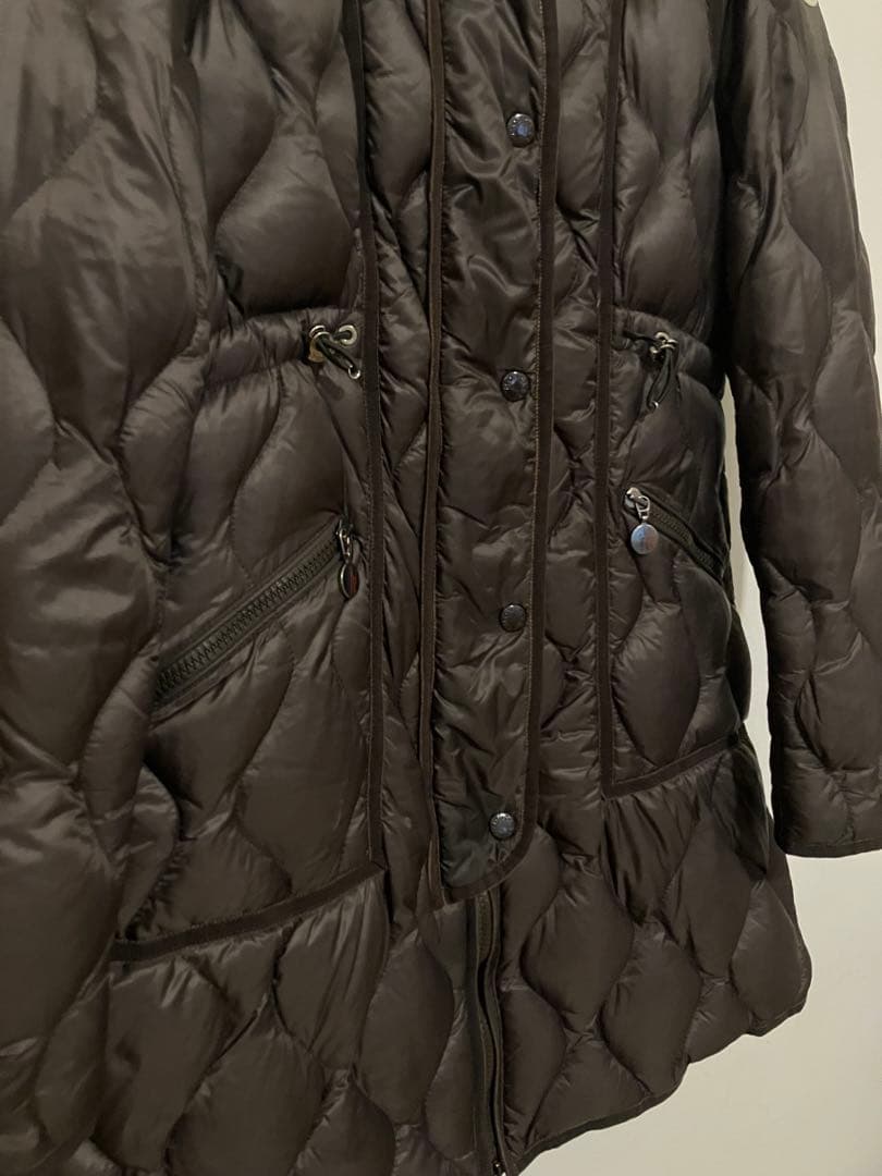 Moncler モンクレール　エルミンヌと同じ形Lon Giubbotto 茶色
