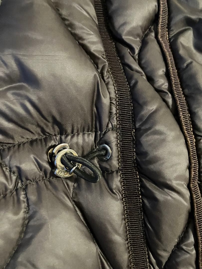 Moncler モンクレール　エルミンヌと同じ形Lon Giubbotto 茶色