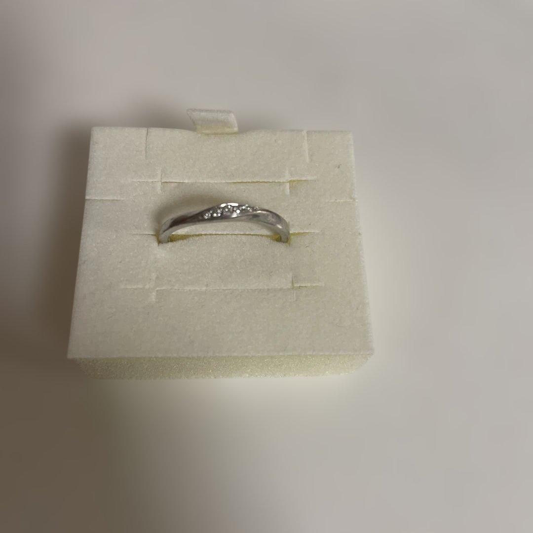 4℃ k10 ダイヤモンド　リング　指輪　13号