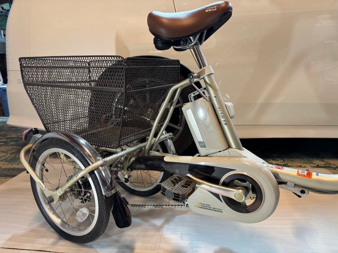 【直接引渡】Panasonic 電動アシスト三輪車　かろやかライフEB