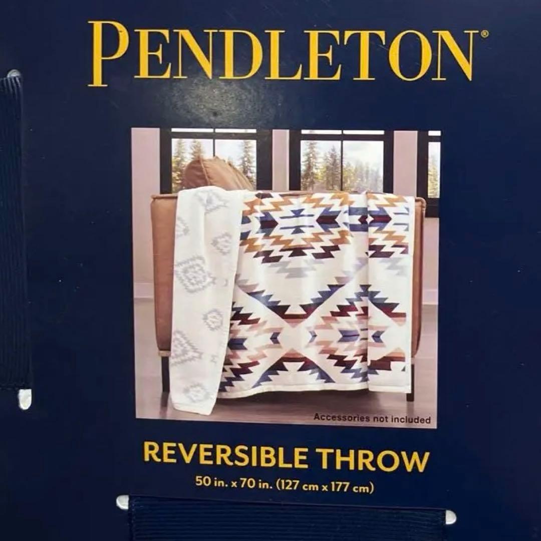 即日発送　PENDLETON リバーシブルブランケット2枚コストコブランケット