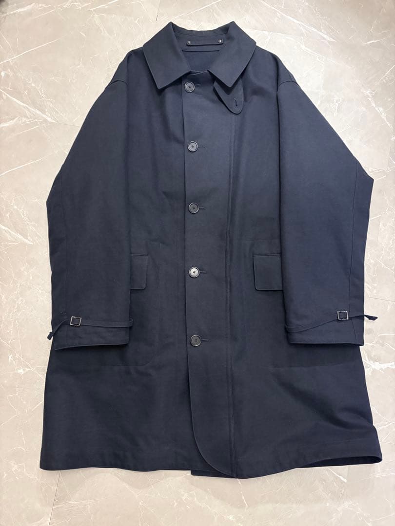 アプレッセ　モーターサイクル　ハーフコート　ネイビー　サイズ2