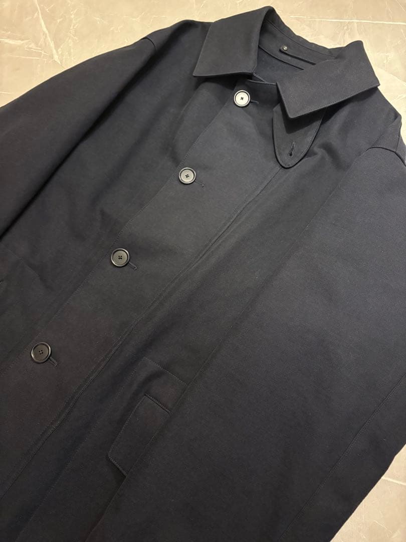 アプレッセ　モーターサイクル　ハーフコート　ネイビー　サイズ2