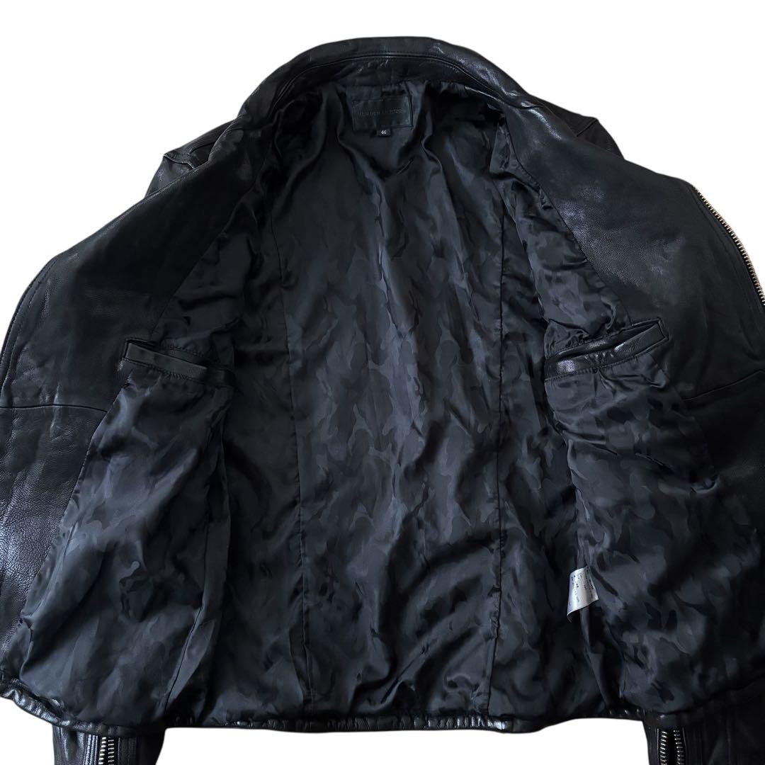 archive murder license Leather jacket 黒