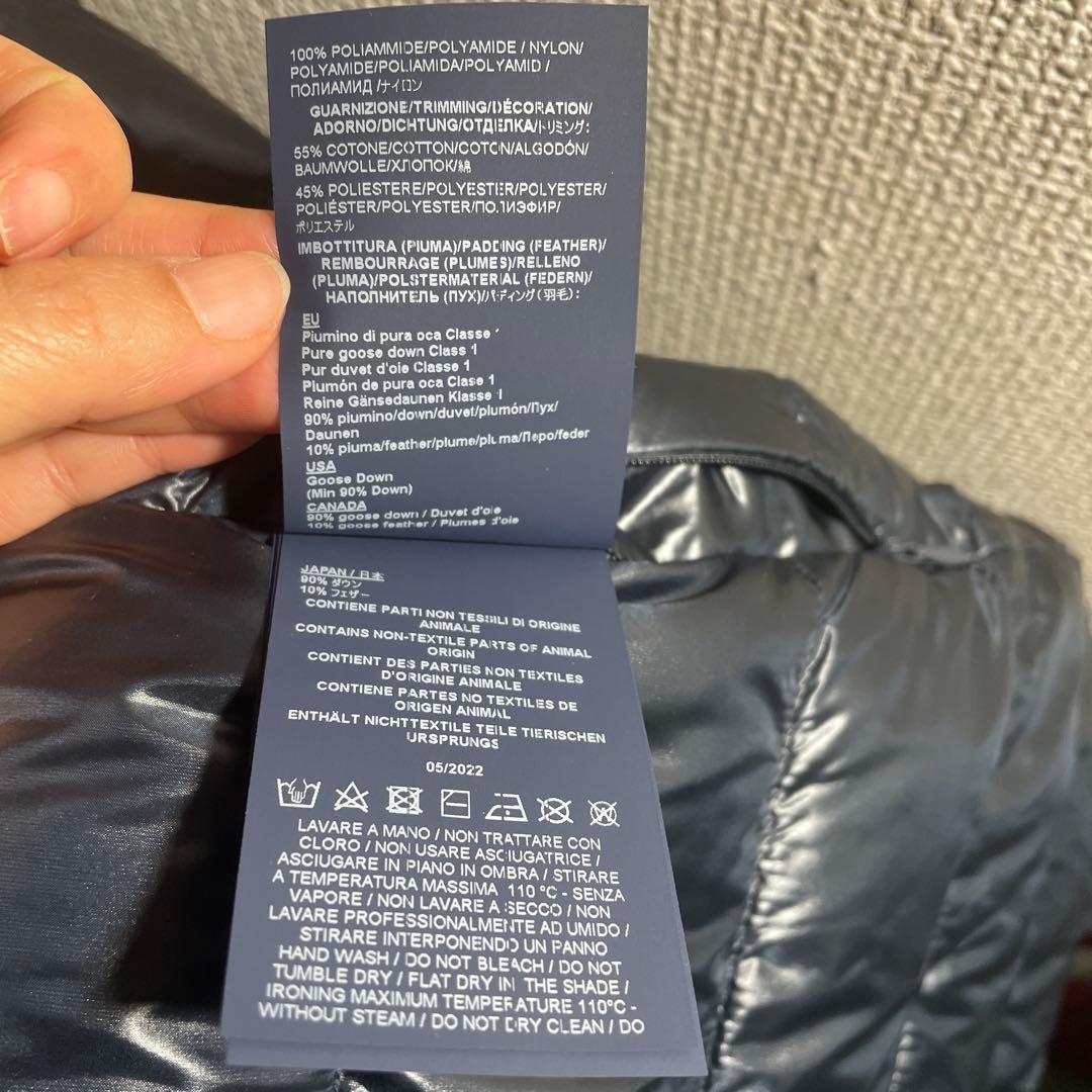 超美品　サイズ50 Herno ネイビー　ダウンコート