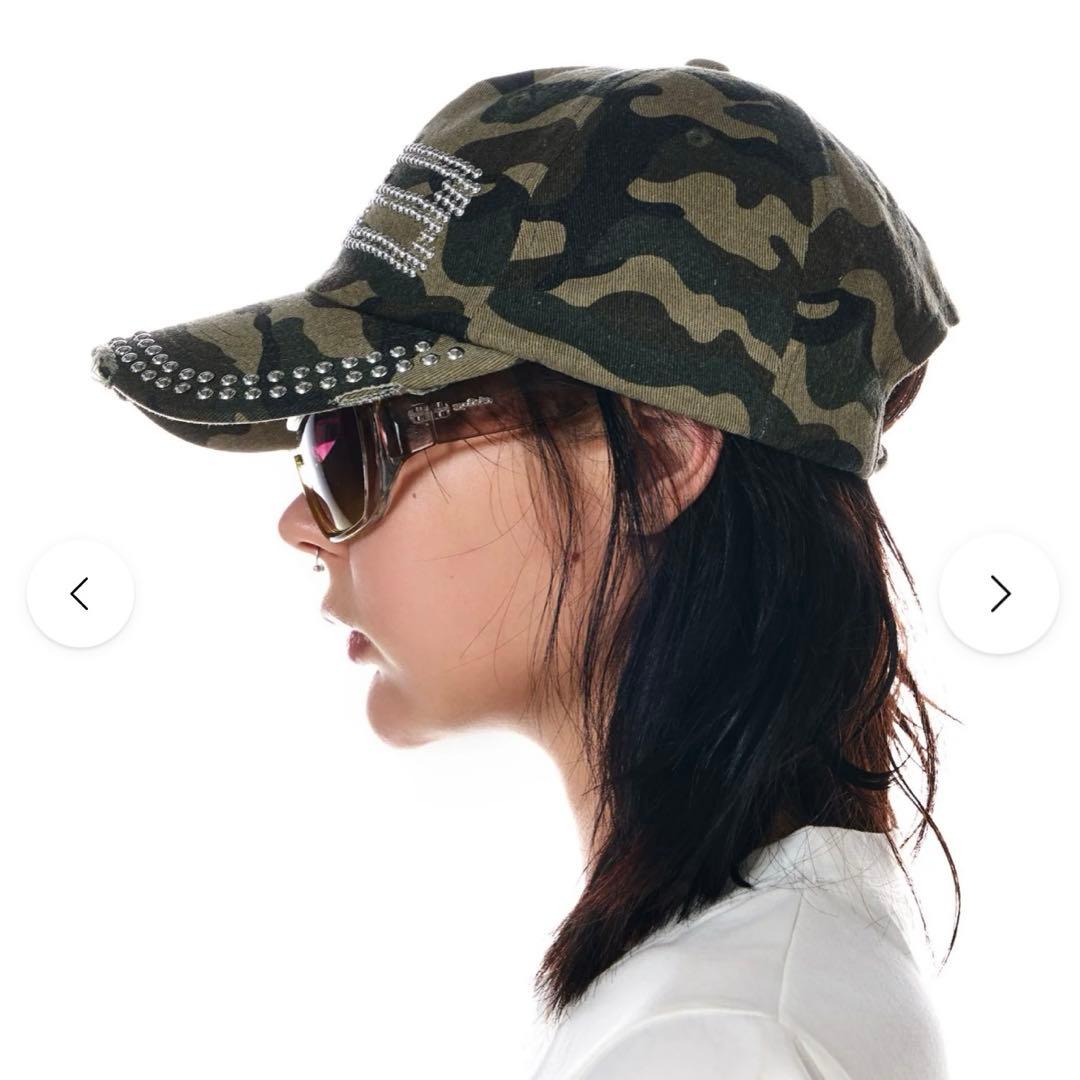 BEEDEN BD STUDS DAMAGE CAP カモ　迷彩